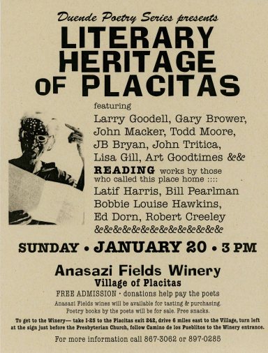 placitas lierary heritage flyer